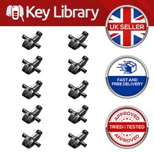 10x Nissan Ignition Barrel Key