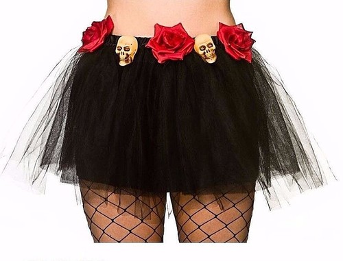 Deluxe skull roses tutu - deluxe,