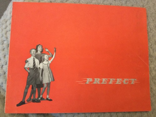 Ford prefect brochure size a4 - prefect,