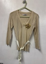 Jesire Jesiré Beige Ribbed V