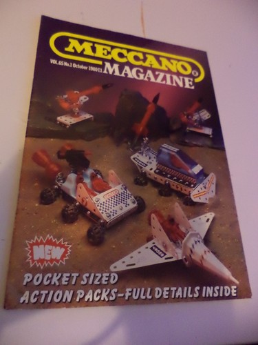Old vintage 1980s meccano - vintage,