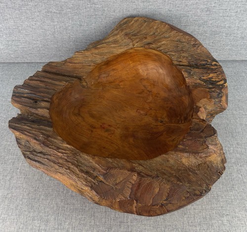 Large teak wood root - large, bowl
