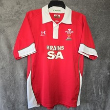Wales Shirt Mens Large Red