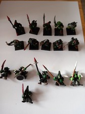 16 Off Warhammer Fantasy Figures 1991 and 1999 Stamped On The Base