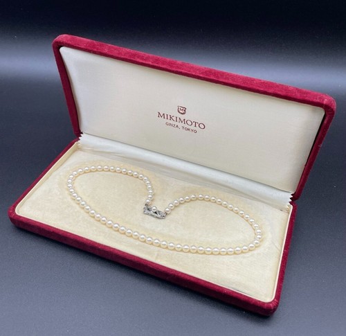 Mikimoto akoya pearl necklace - mikimoto,
