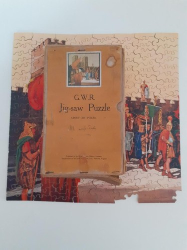 Chad valley wood jigsaw puzzle - chad,