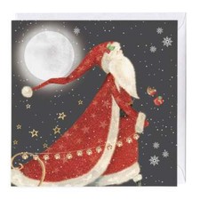 100% Recyclable Santa at Night