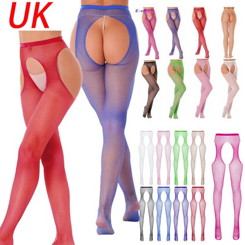 Womens high waist fishnet - womens,