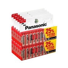 100 X Panasonic AAA Zinc