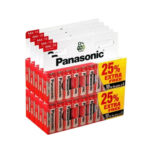 100 panasonic aaa zinc - aaa,