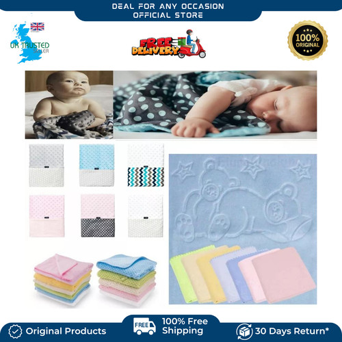 Baby soft blanket bedding cot - blanket,