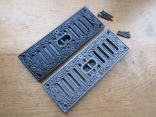 Rustic iron vintage air vent