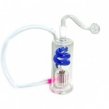 5" Mini Glass Water Pipe Bong | Glass Smoking Water Pipe Bong | Small Hookah