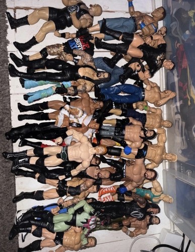 Mixed lot wrestling action - lot,