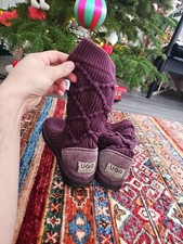 UGG High Booth Burgundy Used