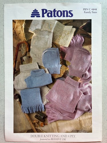 Patons knitting pattern 4848 - patons,