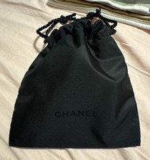 CHANEL Black Drawstring Dust