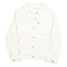 LEVI'S Womens White Cotton