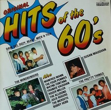 THE PRETTY THINGS + VARIOUS - 'ORIGINAL HITS OF THE 60's' STEREO LP SIGNED