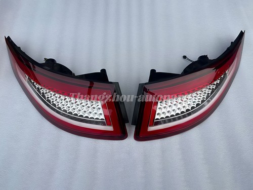 Pair clear led lightbar - led, rear