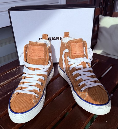 Dsquared2 trainers canvas