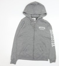 Hollister Women Grey Full Zip