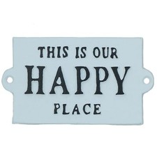This Is Our Happy Place Sign