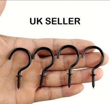 CUP HOOKS PACK BLACK Metal
