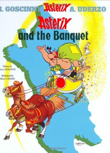 Asterix and the banquet album - asterix,