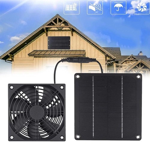 10w 12v solar powered - powered, exhaust