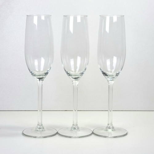 Glass champagne flutes - glass, 3