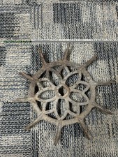 Antique cast iron cistern gear