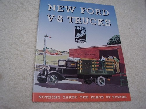1934 ford truck brochure - 1934,