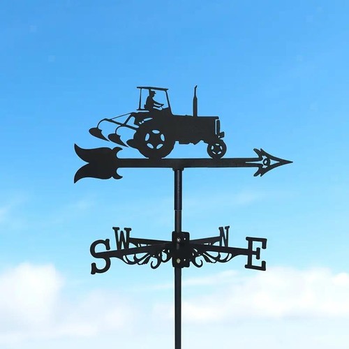 Metal weather vane - metal, tractor