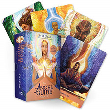 Stunning Multicolor Angel Guide Oracle Cards - 13.7cm x 10 cm... - Gray, Kyle