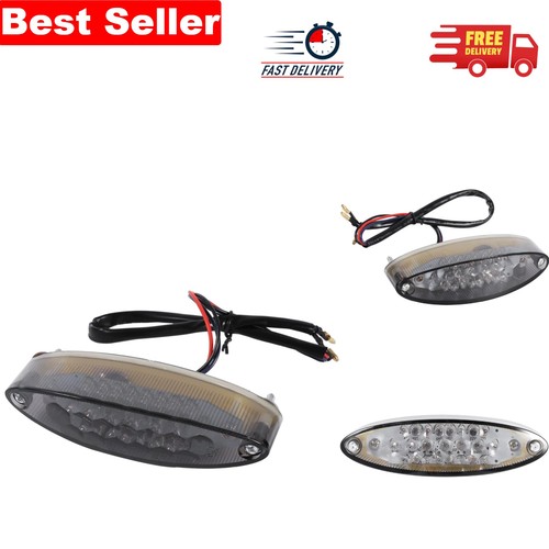 Smoked motorcycle tail light - tail,