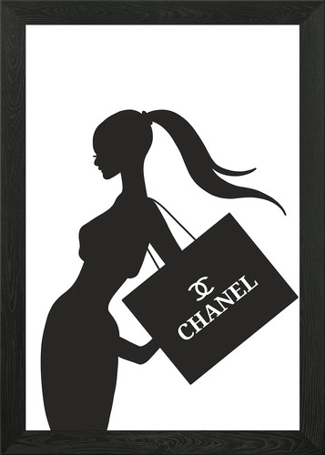 Chanel shopping silhouette - chanel,