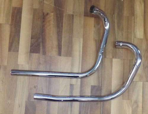 Triumph exhaust pipes - triumph,