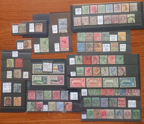 Gibraltar gold coast stamps - gibraltar, &
