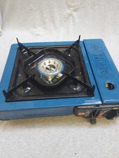 Halfords Portable Gas Camping Stove Cooker with Carry Case