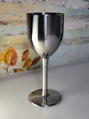 Vintage satin steel london - steel,
