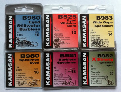 Kamasan specialist eyed hooks - specialist,