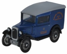 Oxford Diecast 76ASV005 Austin Seven Van Daniel Doncaster