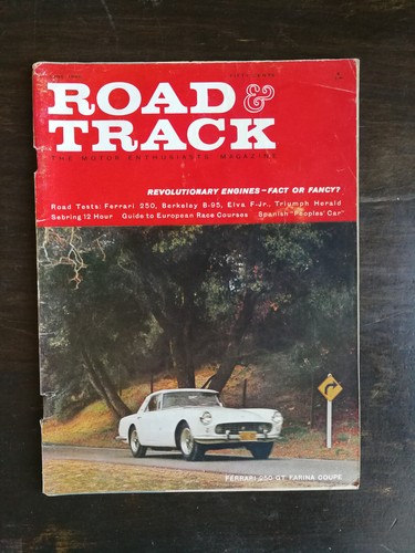 Road track june 1960 ferrari - 1960,