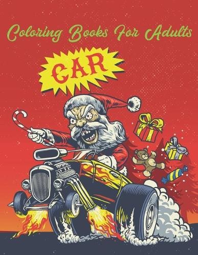 Blue blend car coloring - blue, books