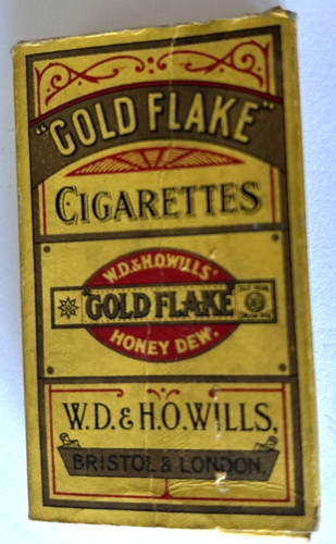 Vintage gold flake h - vintage, h.o