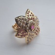 Adjustable Magenta + White