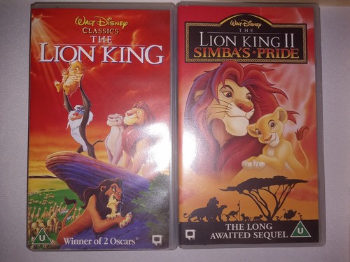 Vhs the lion king - vhs, /
