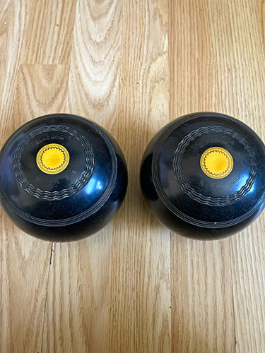 Taylor lawn bowls pair black - bowls,