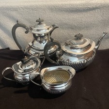 Vintage Silver-Plated Tea &